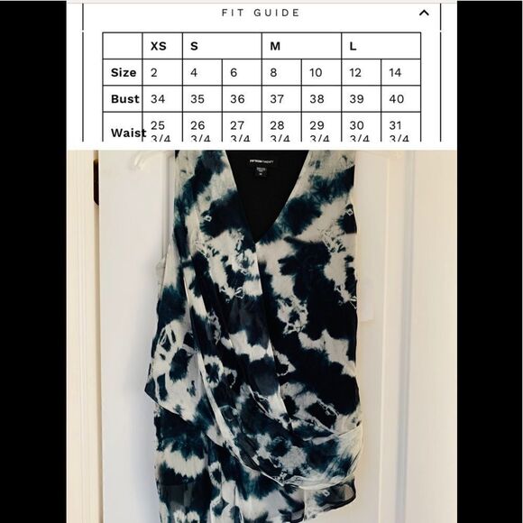 Fifteenth twenty drape asymmetrical top size XS and S, NWT - Picture 5 of 9